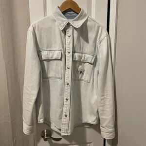 Calvin Klein Bleached Denim Jacket